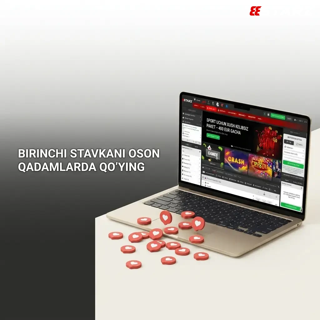 888starz saytida birinchi stavkani qo'yish: ro'yxatdan o'tish, hisob to'ldirish va sport tanlash